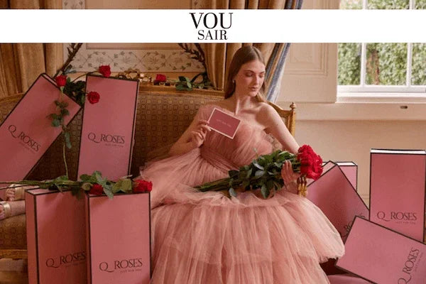 QRoses entrega bouquets de rosas premium com um QR-Card personalizado - QRoses