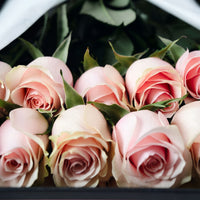Caixa Premium de Rosas Cor-de-Rosa